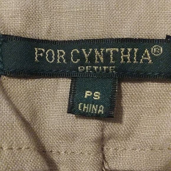 For Cynthia 100% Linen Skirt - Picture 3 of 6